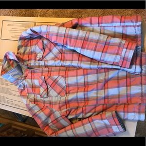 Helly Hansen insulated flannel zip up shirt